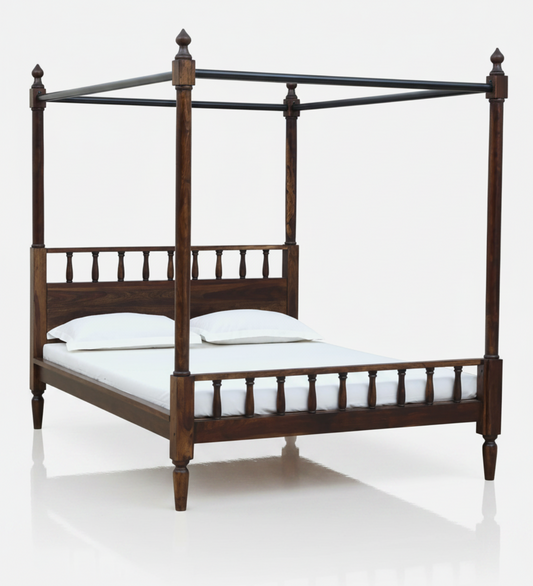 Alzora Sheesham Poster Bed