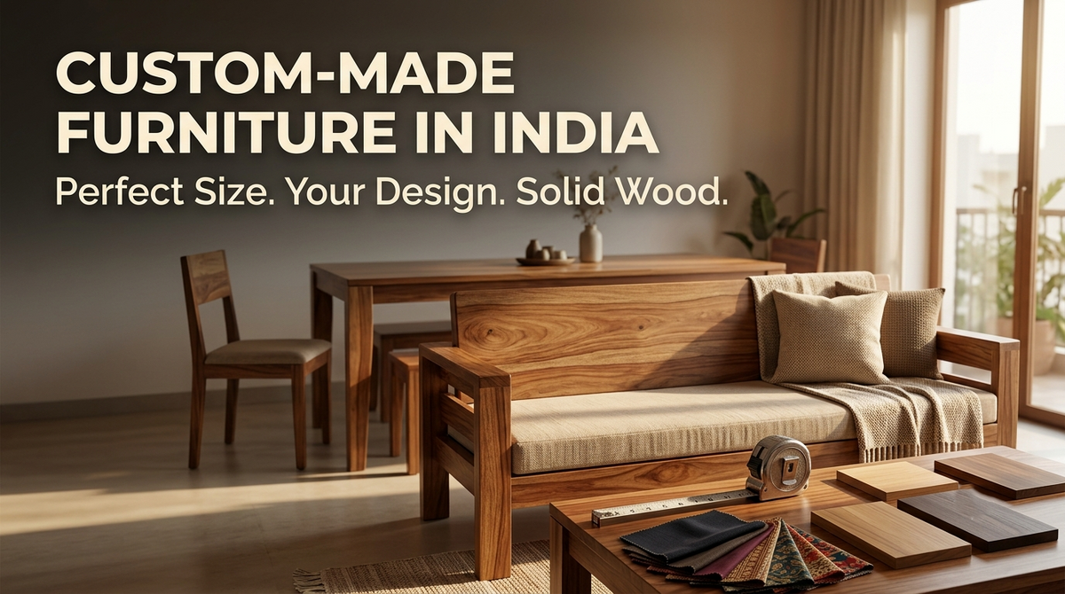 Custom-Made Furniture in India: Sizes, Budget, Timeline and What to Check Before Ordering