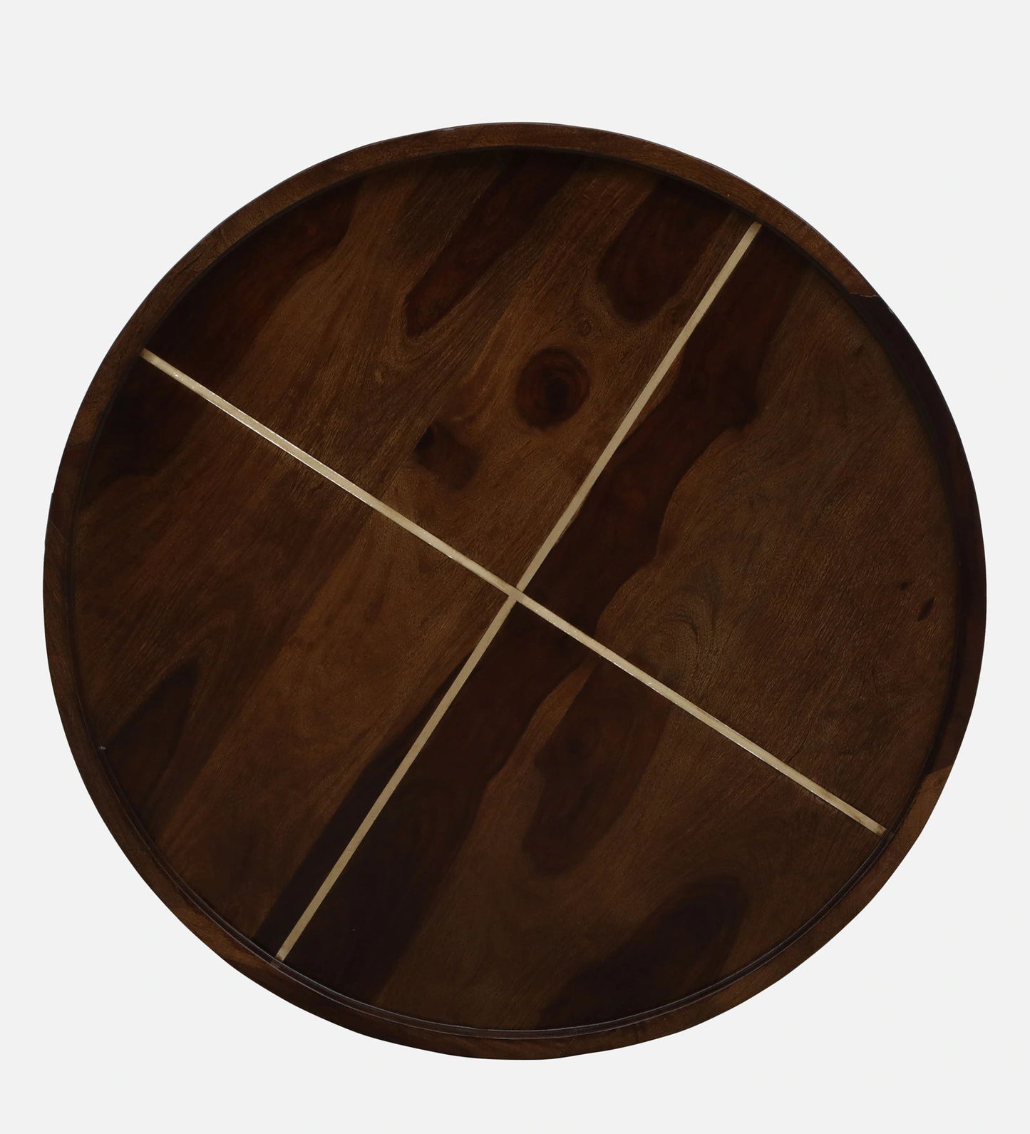 Regal Fluted Drum Coffee Table