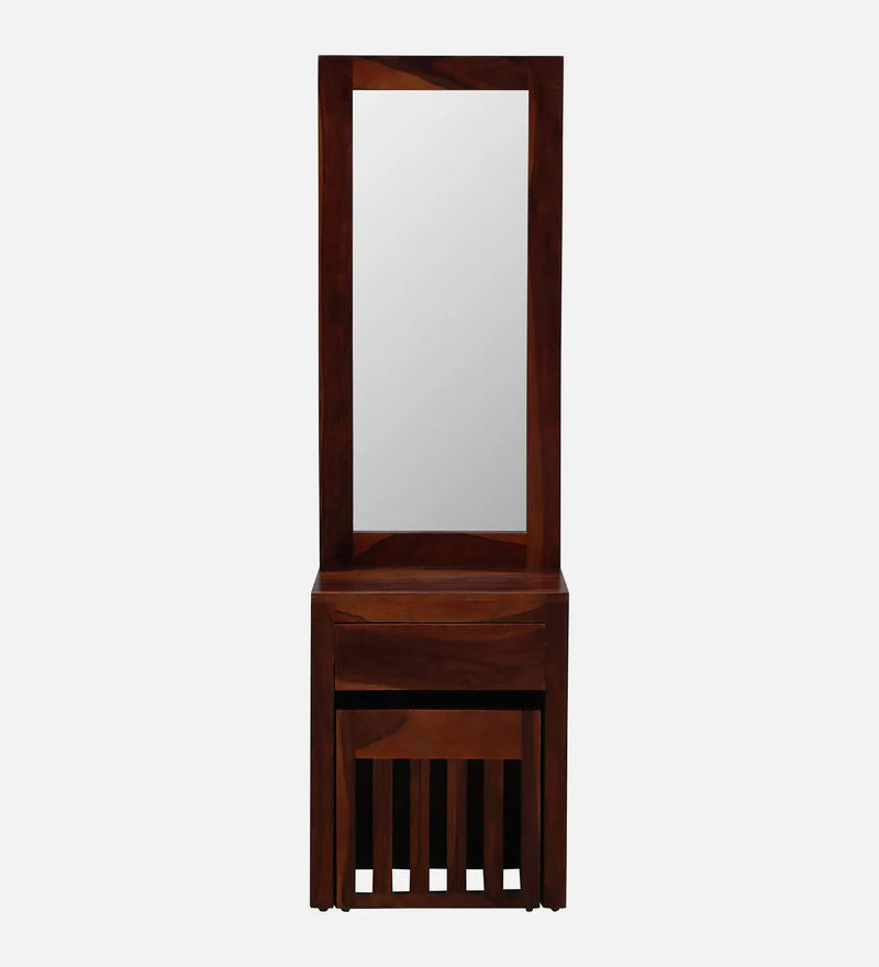 Alviero Dressing Table in Honey Oak Finish