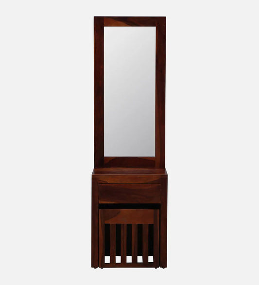 Alviero Dressing Table in Honey Oak Finish