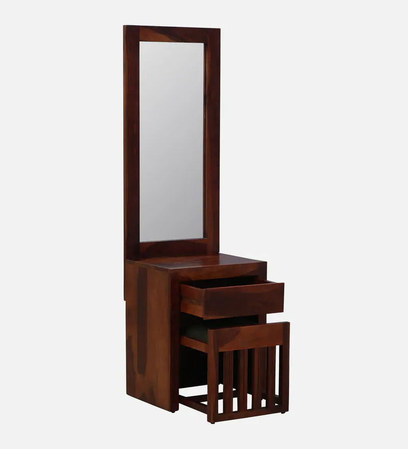 Alviero Dressing Table in Honey Oak Finish