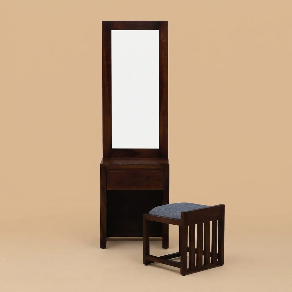 Alviero Dressing Table in Provincial Teak Finish