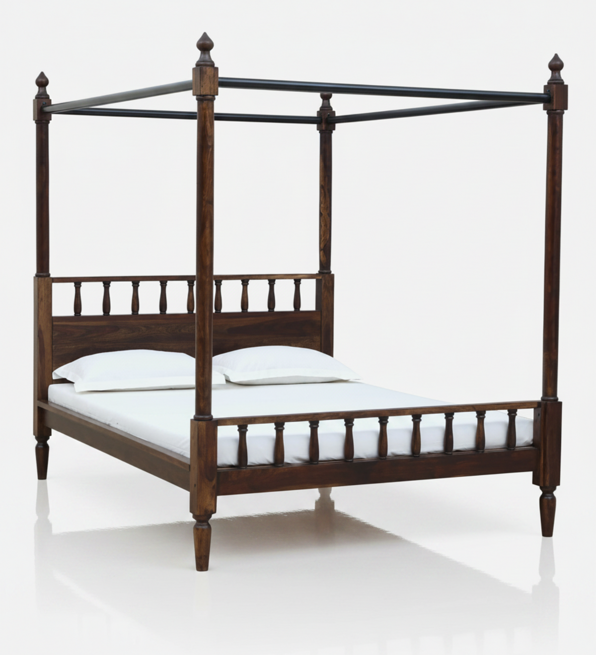 Alzora Sheesham Poster Bed