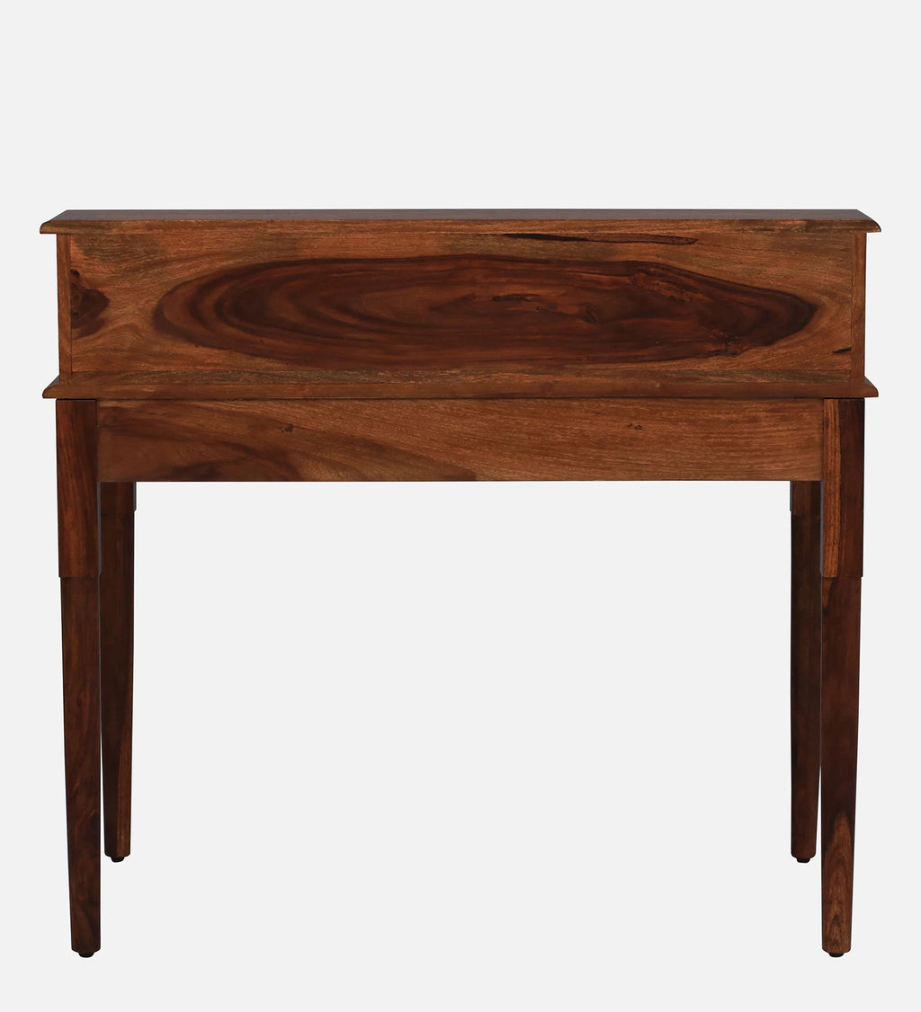 Aurex Brivon Writing Desk  in Honey Oak Finish