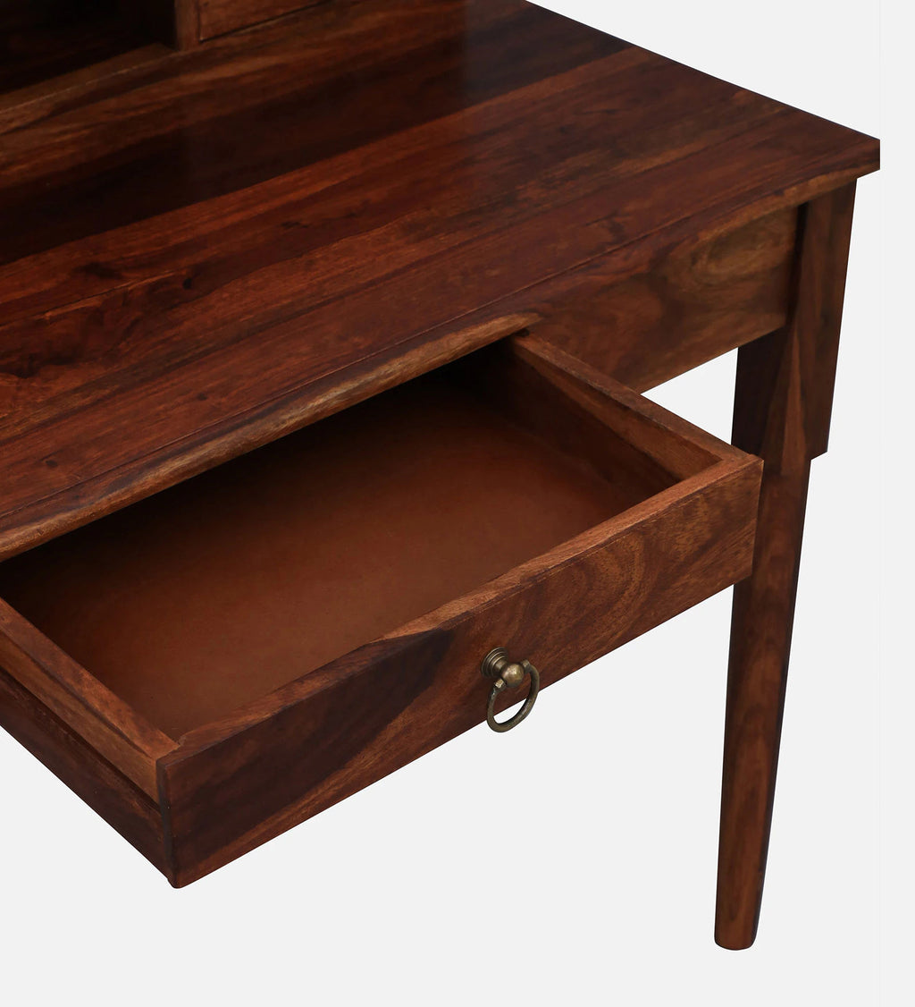 Aurex Brivon Writing Desk  in Honey Oak Finish