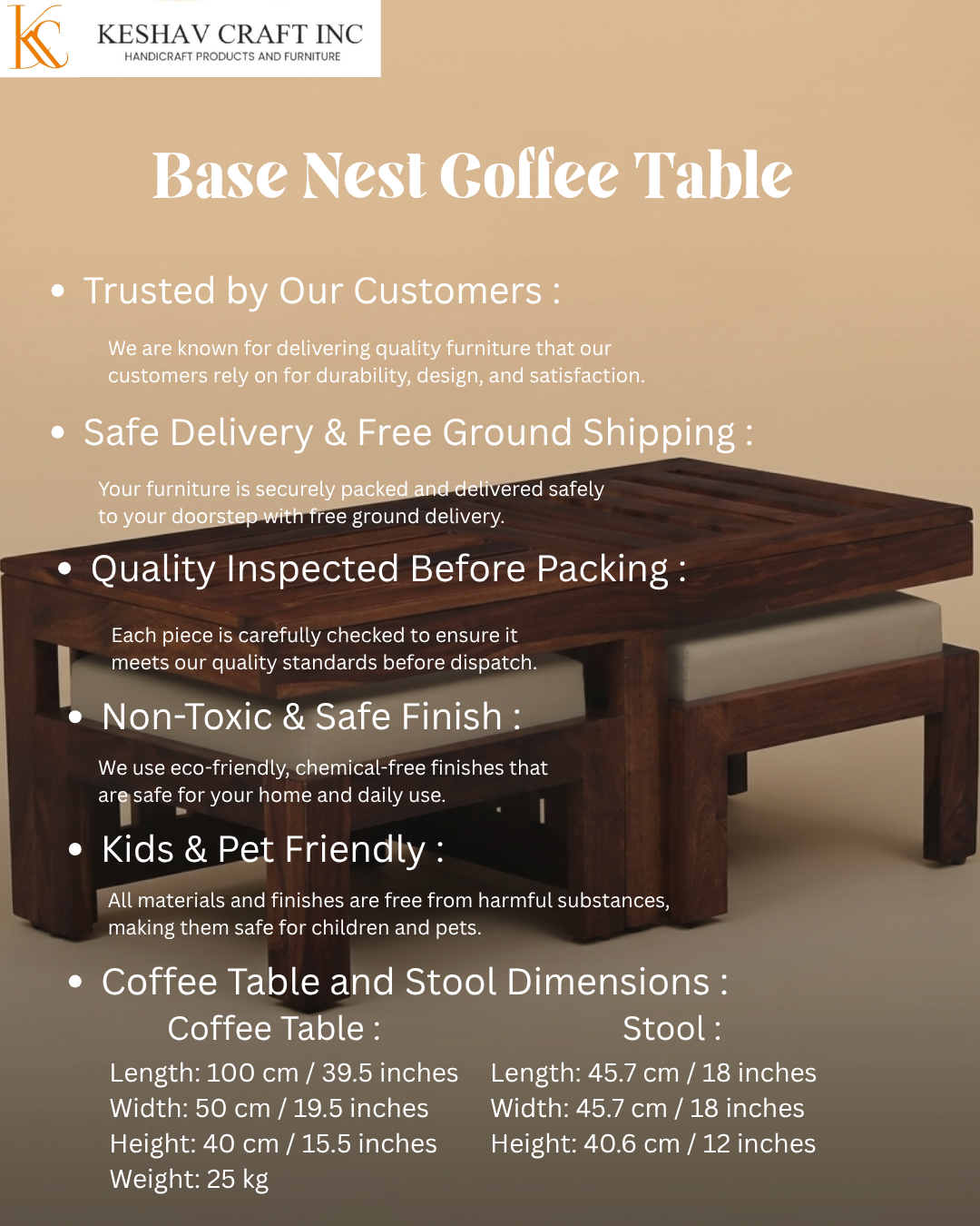 Base Nest Coffee Table