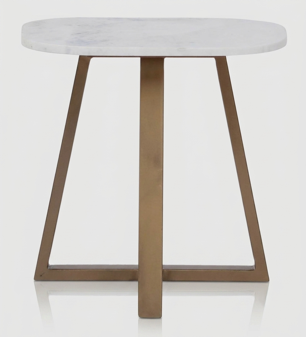 Calviro Marble Side Table