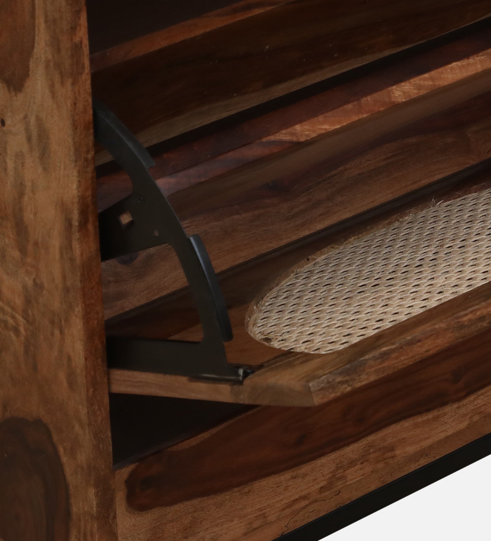 Cavero Sheesham Shoe Cabinet