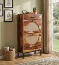 Cavero Sheesham Shoe Cabinet