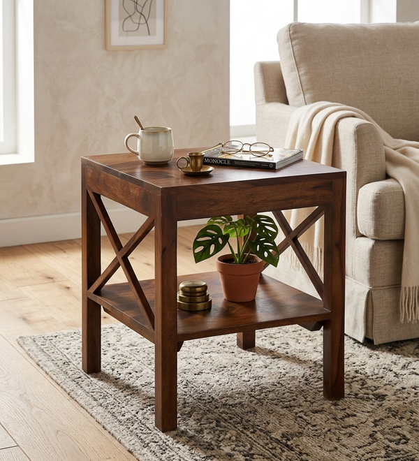 Crossbeam Side Table