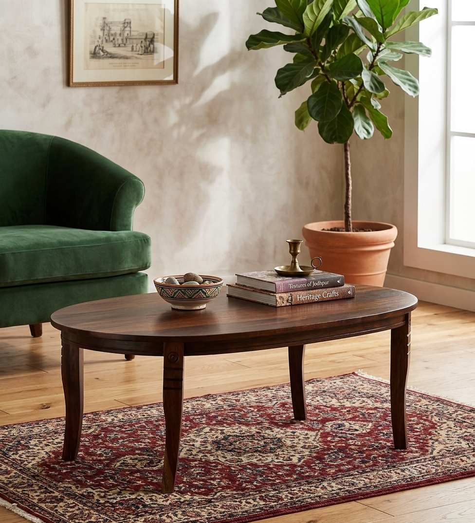 Elvara Oval Coffee Table