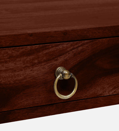 Velmor Storage Coffee Table in Honey oak finish