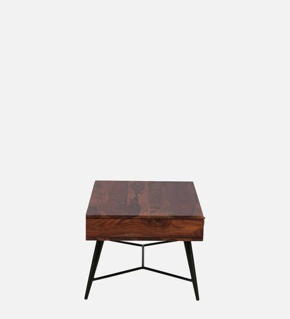 Velmor Storage Coffee Table in Rustic Teak Finish