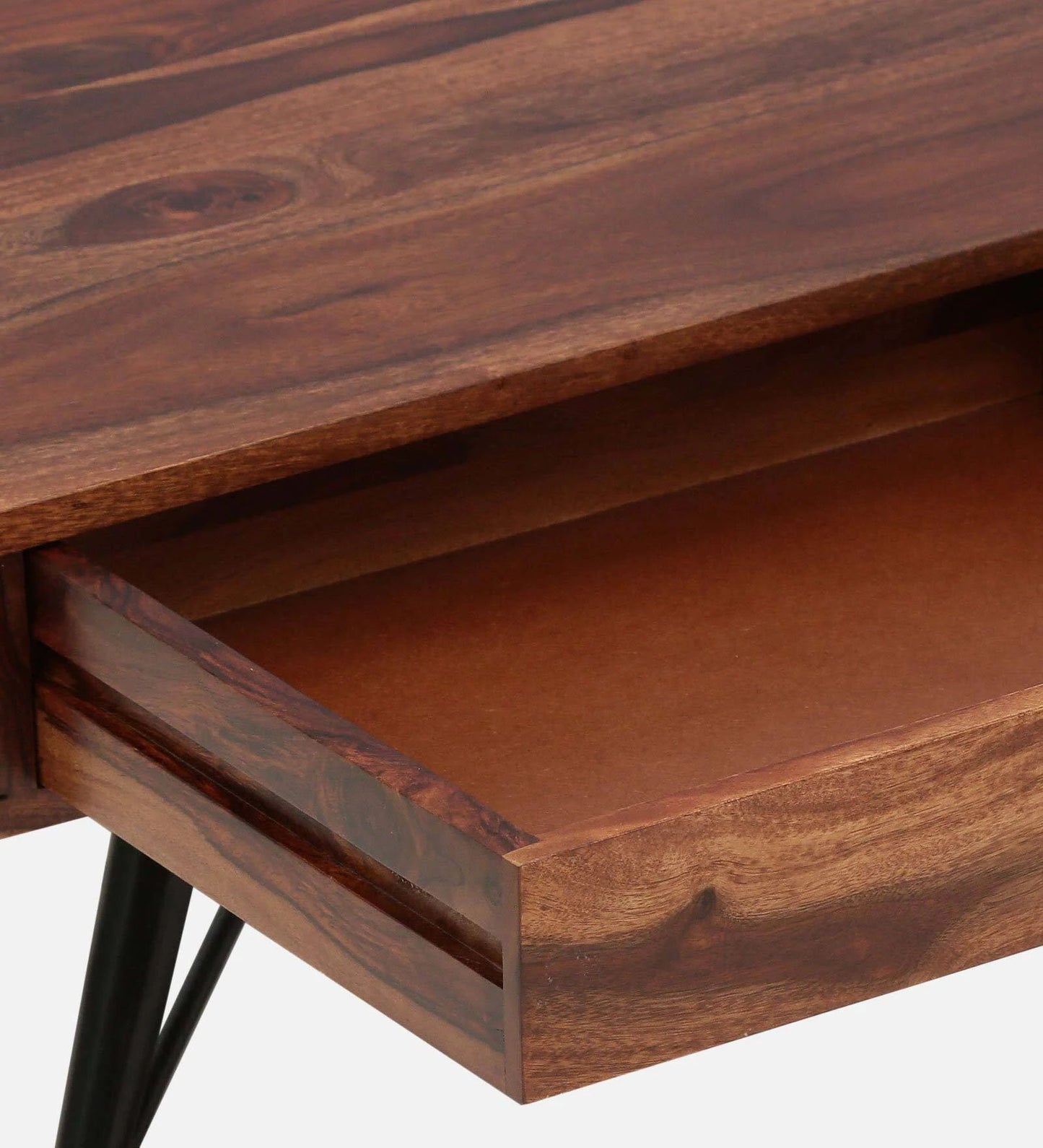 Velmor Storage Coffee Table in Rustic Teak Finish