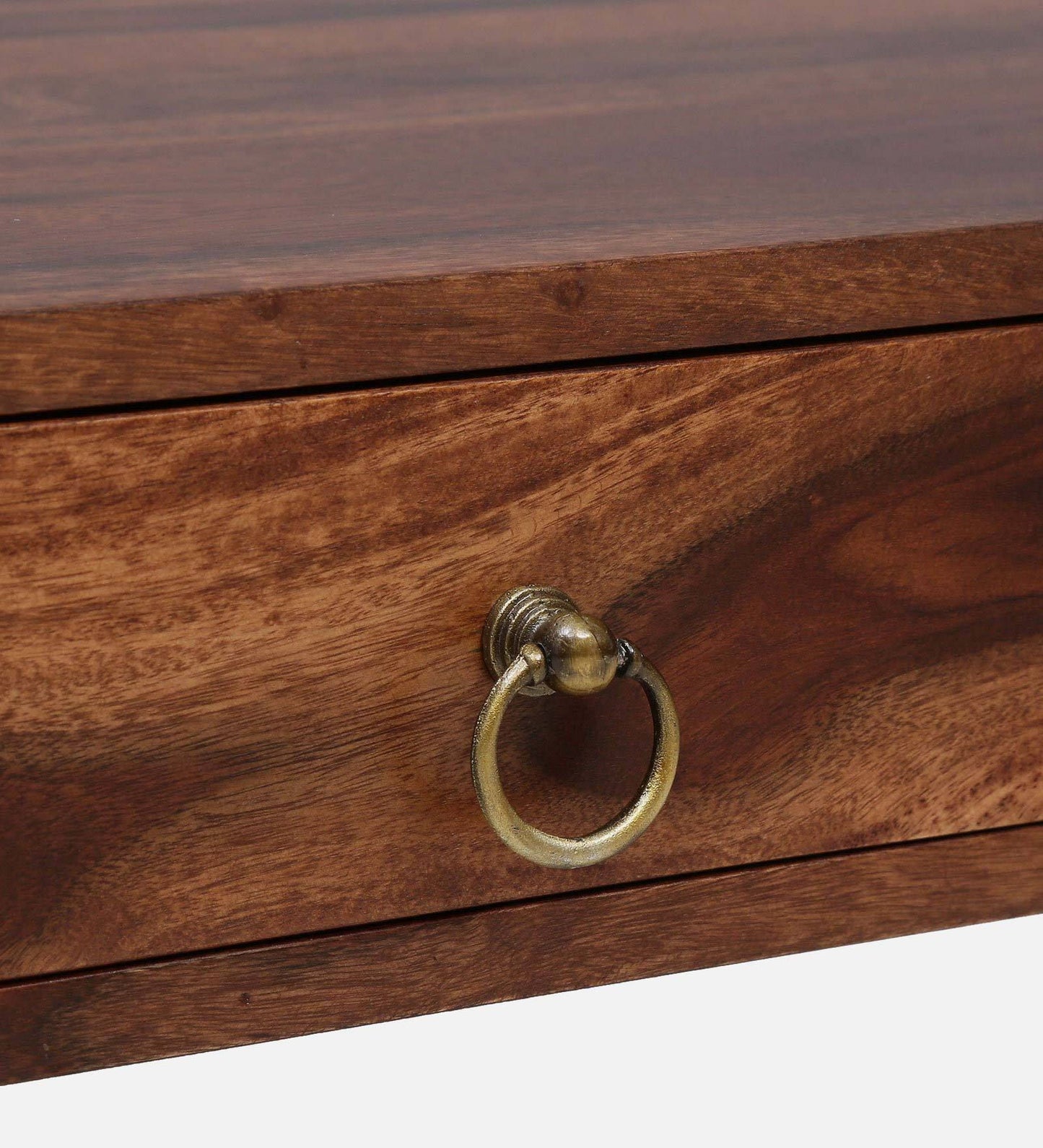 Velmor Storage Coffee Table in Rustic Teak Finish