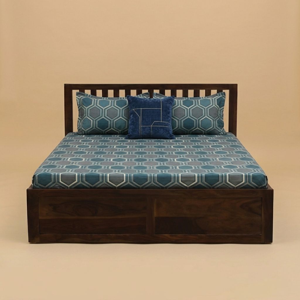 Velmora Slat Hydraulic Storage Bed