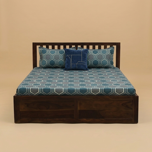 Velmora Slat Hydraulic Storage Bed