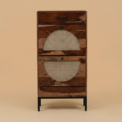 Cavero Sheesham Shoe Cabinet