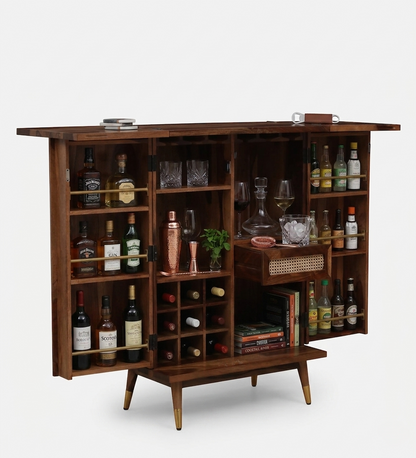 The Cane Atelier Bar Cabinet