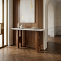 Kestran Marble-Top Console Table