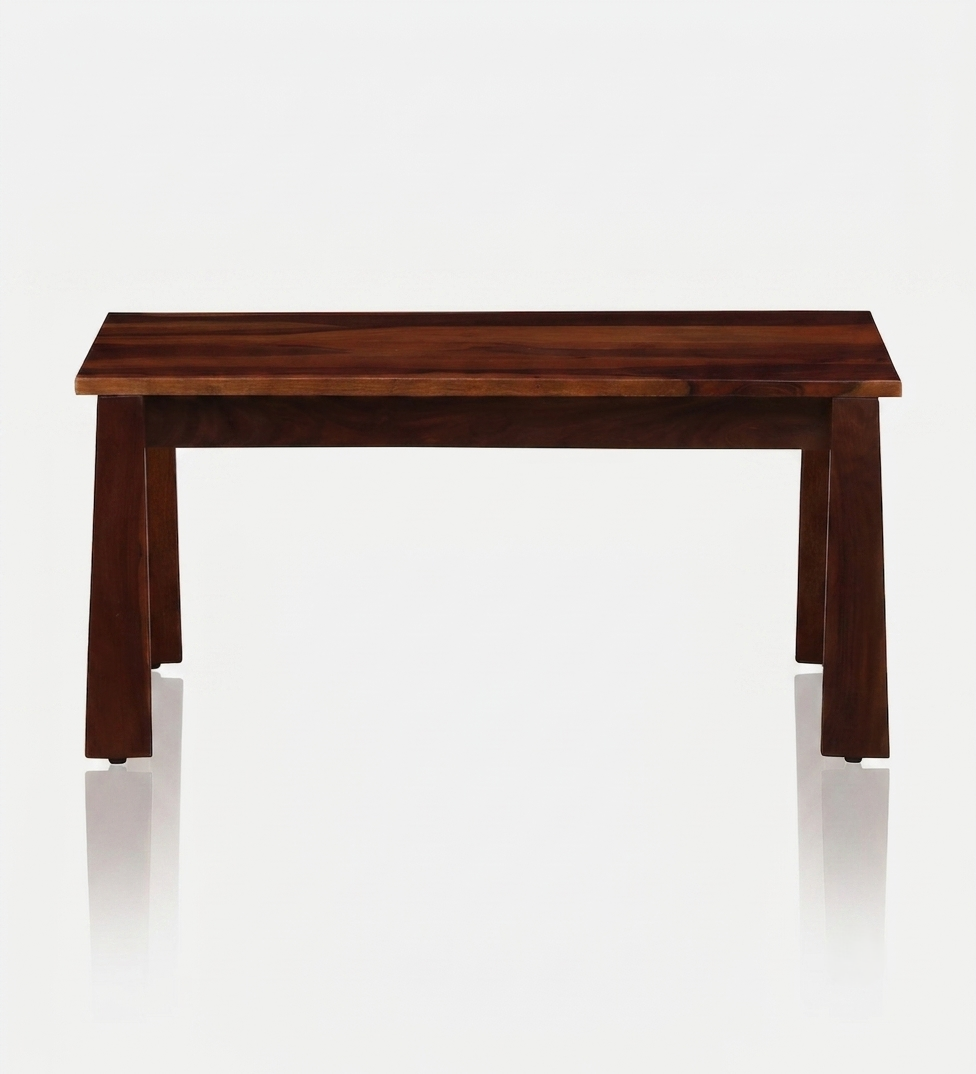 Orvane Solid Wood Coffee Table In Honey Oak Finish