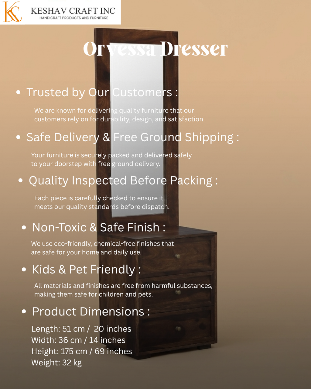 Orvessa Dresser