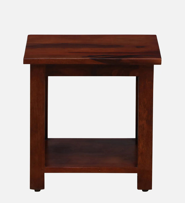Ravon Slatted Side Table in Honey Oak Finish alternate