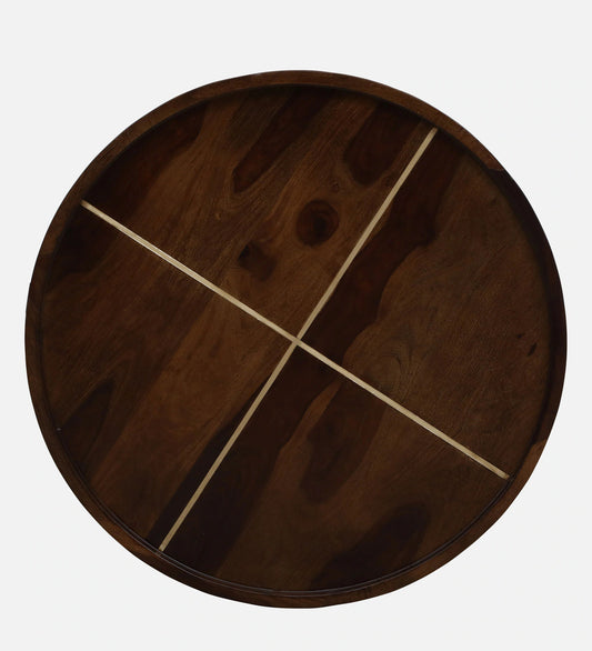 Regal Fluted Drum Coffee Table