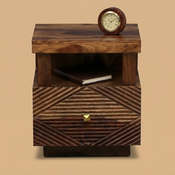 Ritava Sheesham Bedside Table