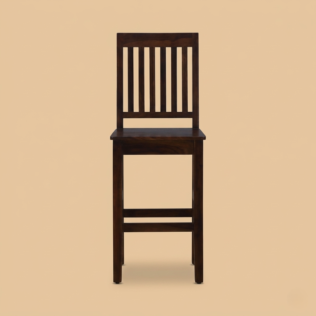 Varnexo Bar Chair in Provincial Teak Finish