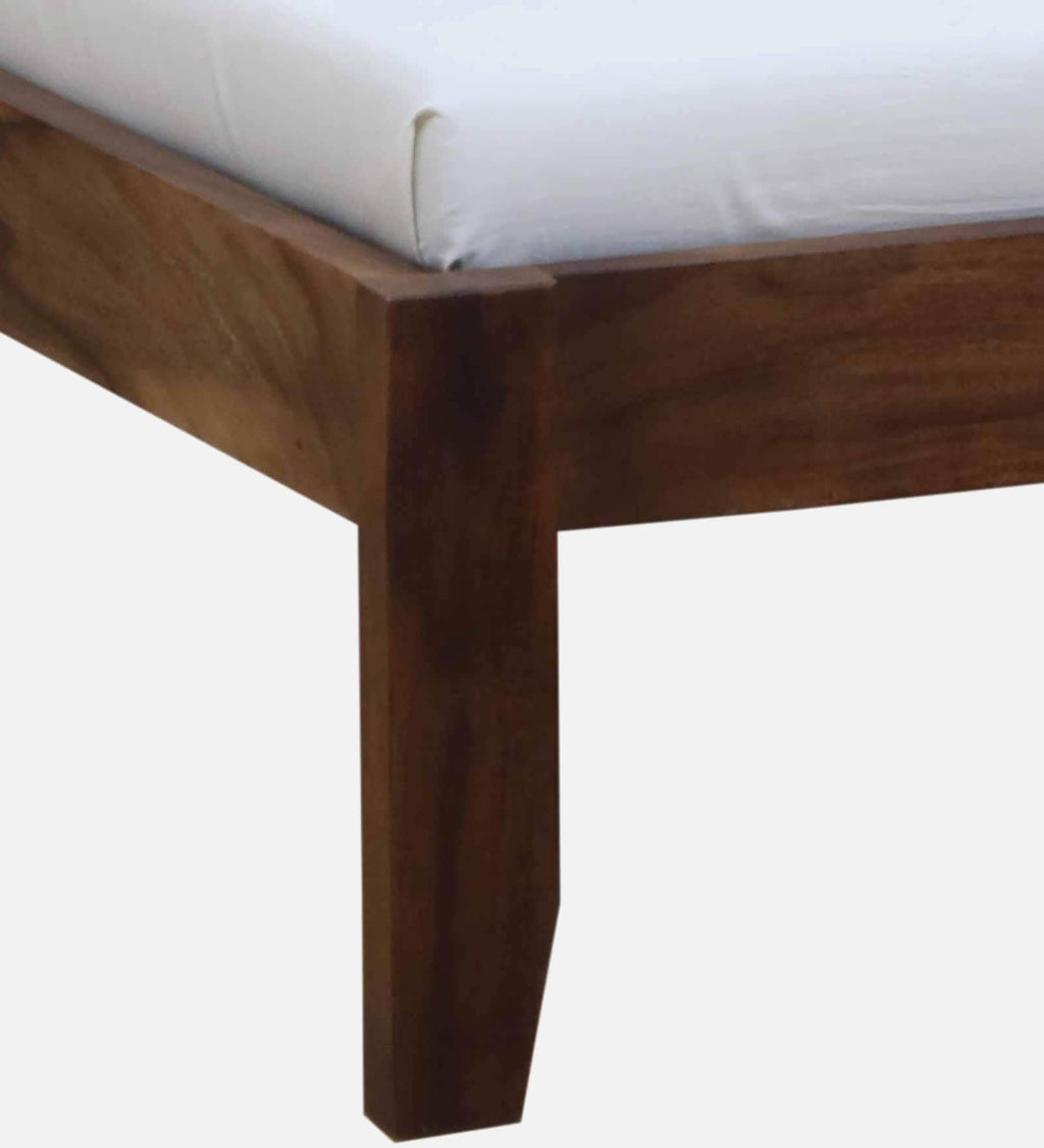 Velmora Slat Bed in Provincial Teak Finish