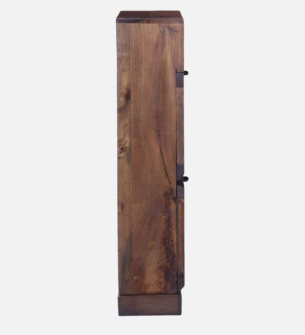 Virello Sheesham Shoe Cabinet in Provincial Teak Finish