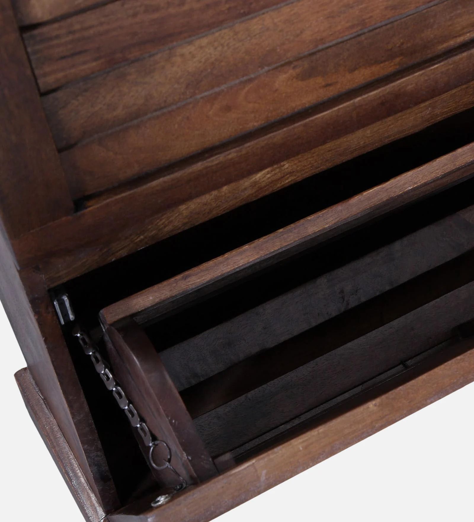 Virello Sheesham Shoe Cabinet in Provincial Teak Finish