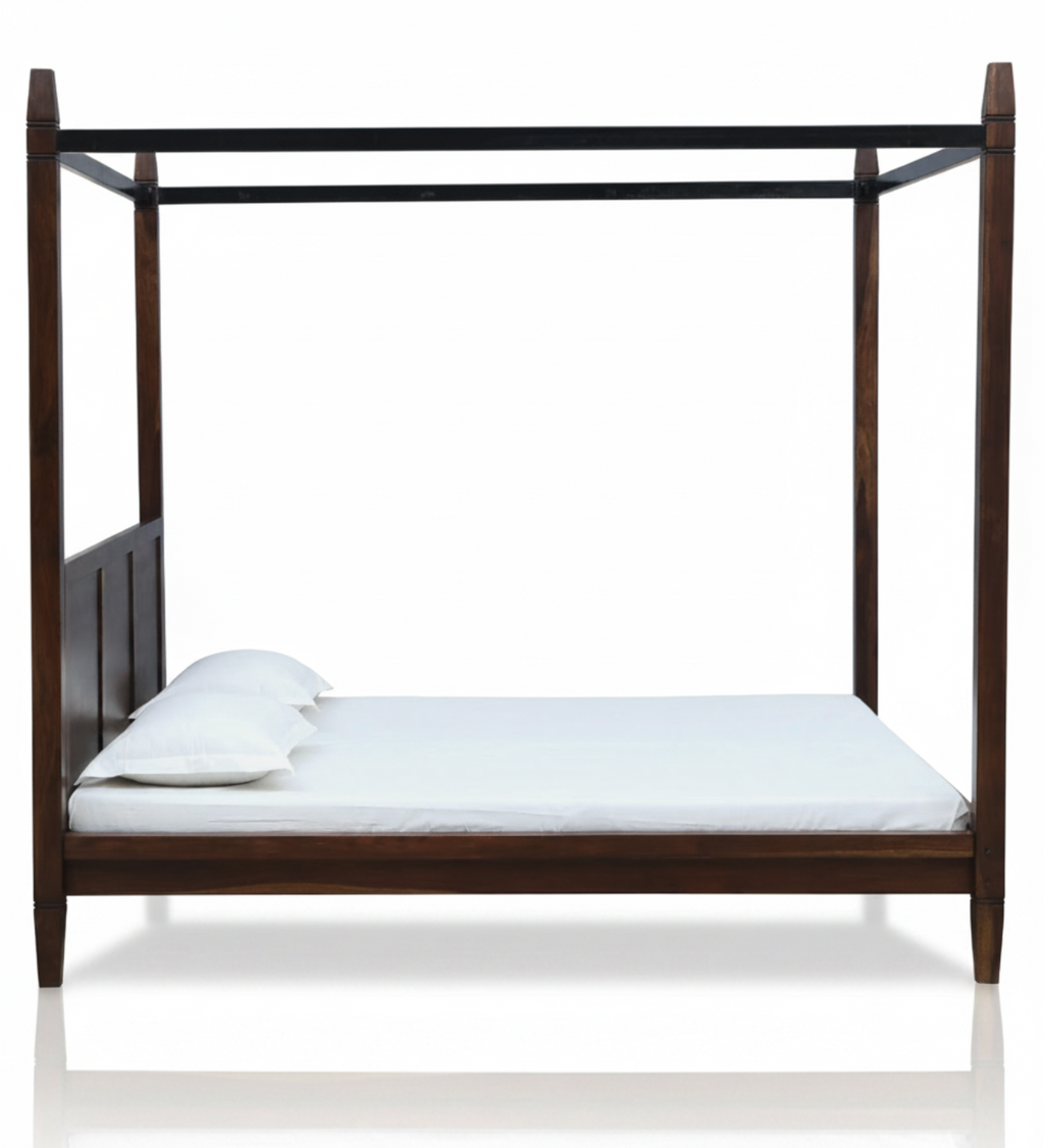 Zenvora Sheesham Poster Bed