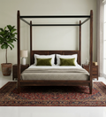 Zenvora Sheesham Poster Bed
