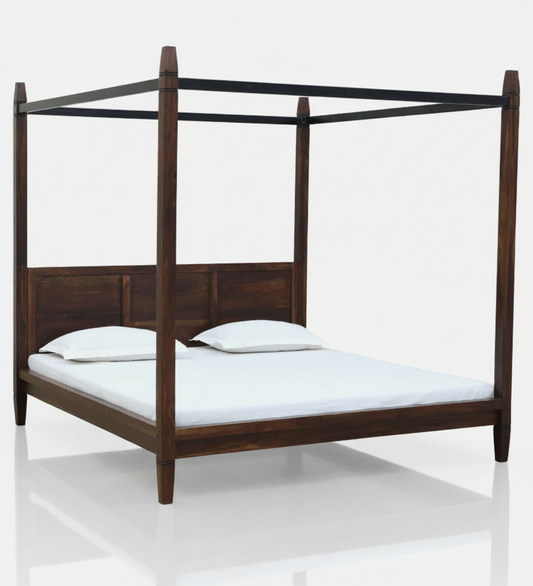 Zenvora Sheesham Poster Bed