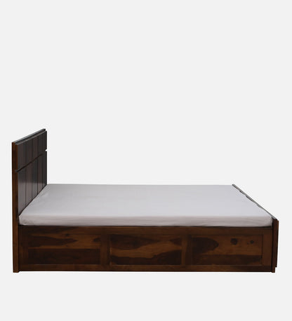 Zorvyn Sheesham Hydraulic Storage Bed