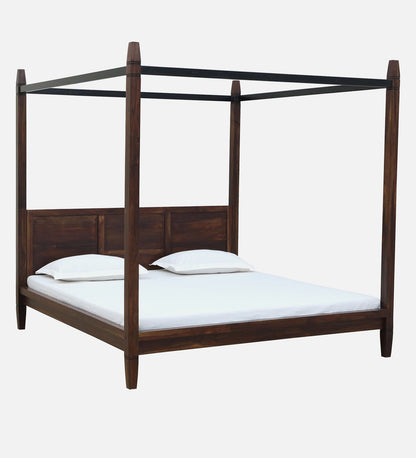 Zenvora Sheesham Poster Bed