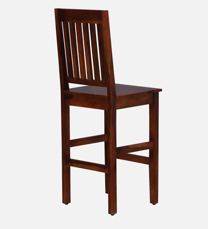 Varnexo Bar Chair in Honey Oak Finish