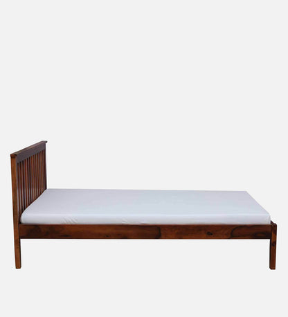 Velmora Slat Bed in Provincial Teak Finish