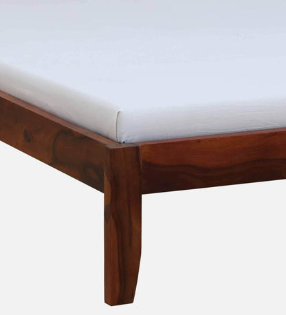 Velmora Slat Bed in Provincial Teak Finish