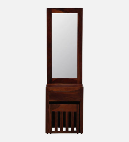 Alviero Dressing Table in Honey Oak Finish