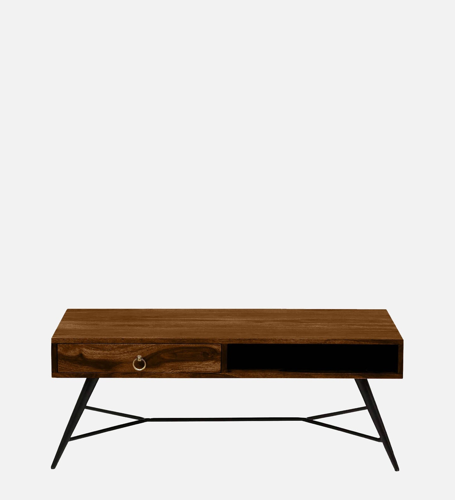 Velmor Storage Coffee Table in Provincial Teak Finish