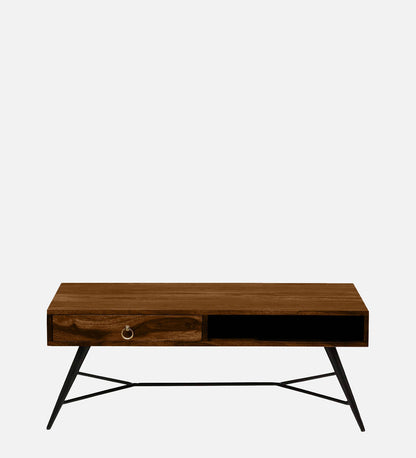 Velmor Storage Coffee Table in Provincial Teak Finish