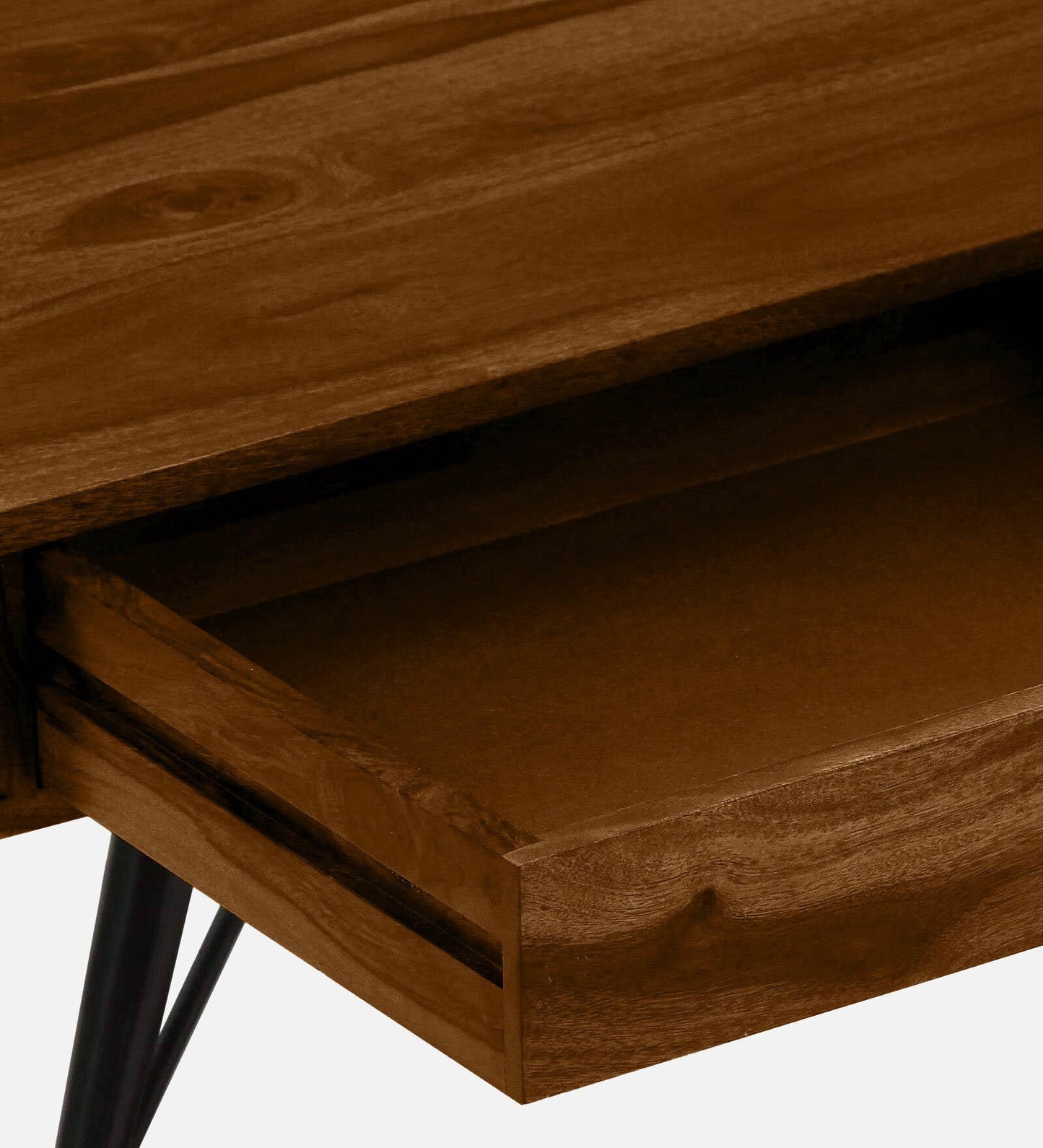 Velmor Storage Coffee Table in Provincial Teak Finish