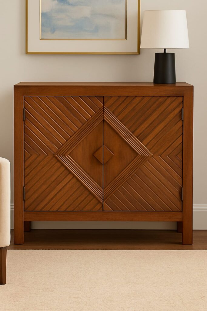Solid wood cabinet