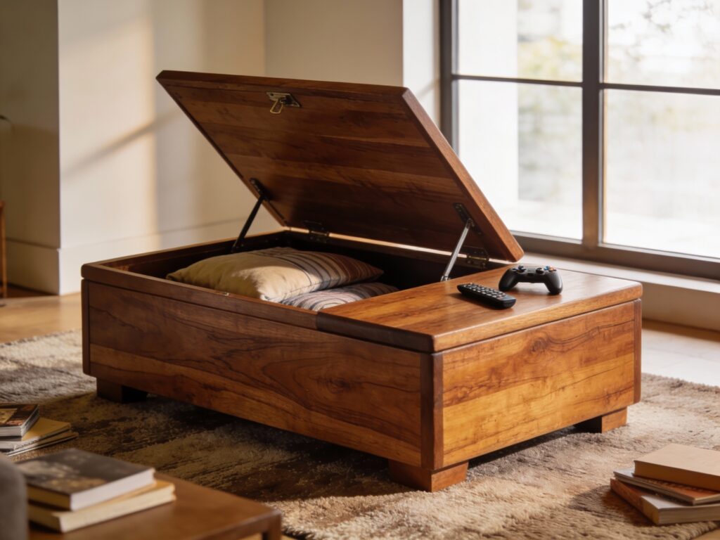 coffee table with storage