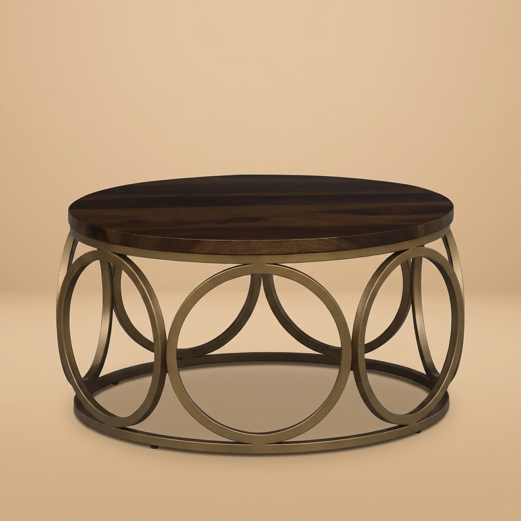 Aurvelo Round Coffee Table