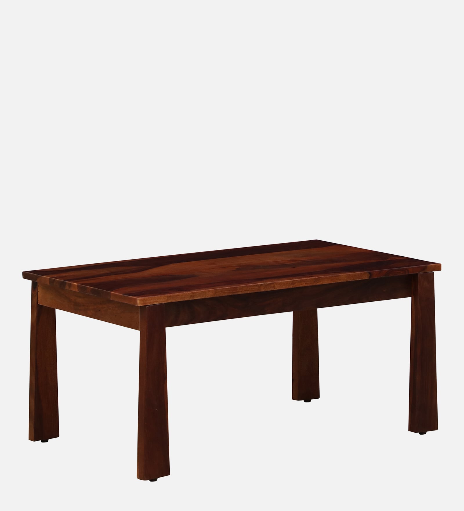 Orvane Solid Wood Coffee Table with Honey Oak Finish - Image 3